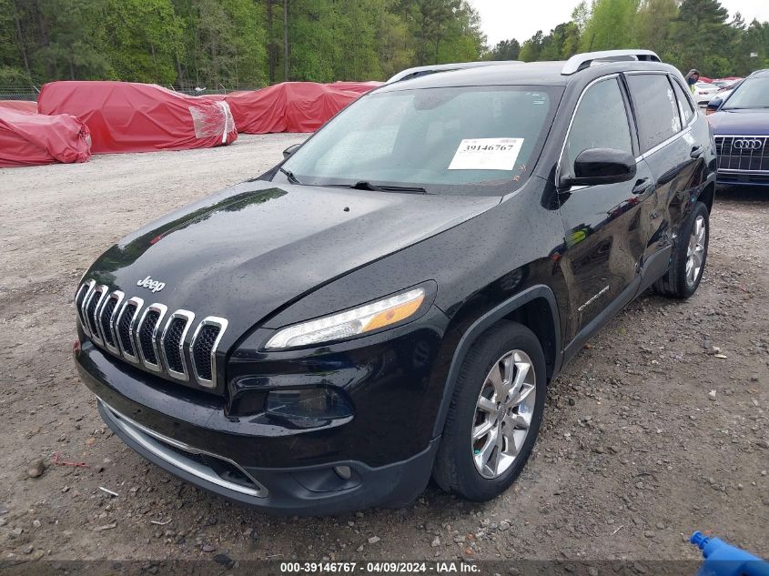 2014 Jeep Cherokee Limited VIN: 1C4PJLDB6EW113318 Lot: 39146767