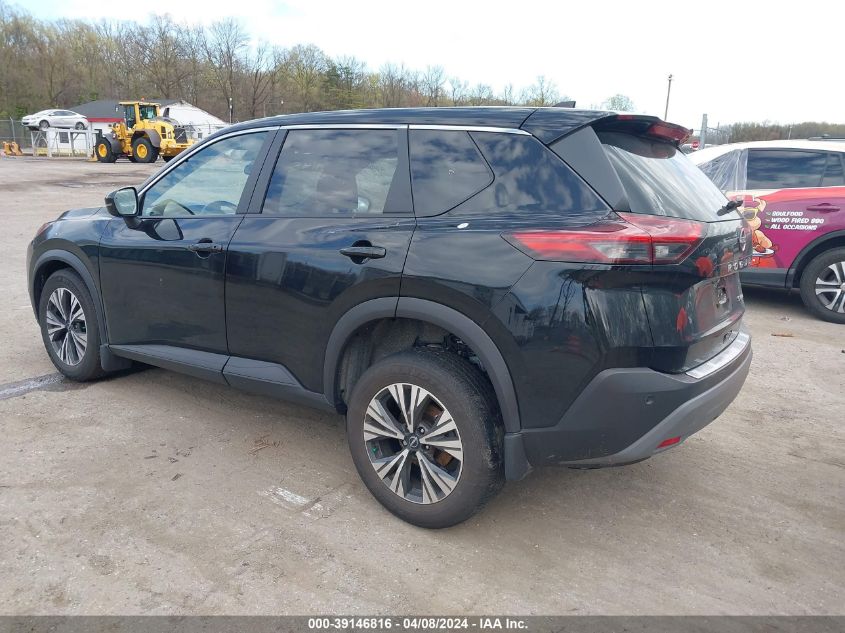 2023 Nissan Rogue Sv Intelligent Awd VIN: JN8BT3BB8PW466318 Lot: 39146816