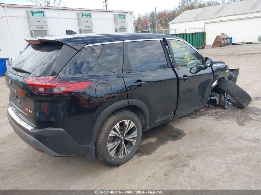 2023 Nissan Rogue Sv Intelligent Awd VIN: JN8BT3BB8PW466318 Lot: 39146816