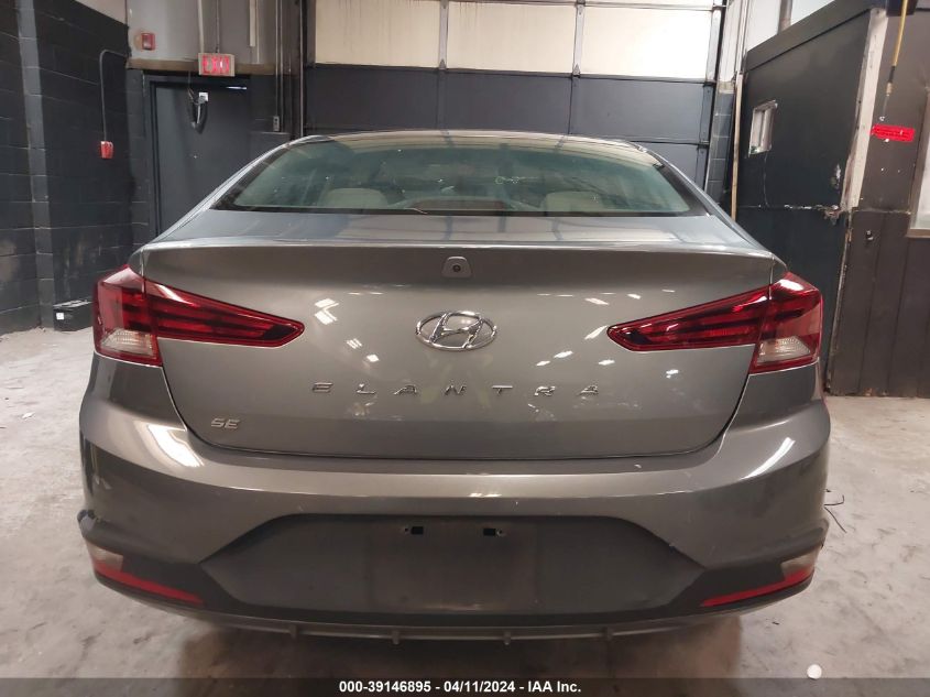 2019 Hyundai Elantra Se VIN: KMHD74LF9KU791091 Lot: 39146895