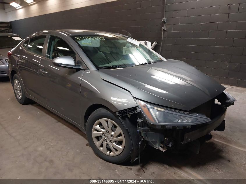 2019 HYUNDAI ELANTRA SE - KMHD74LF9KU791091