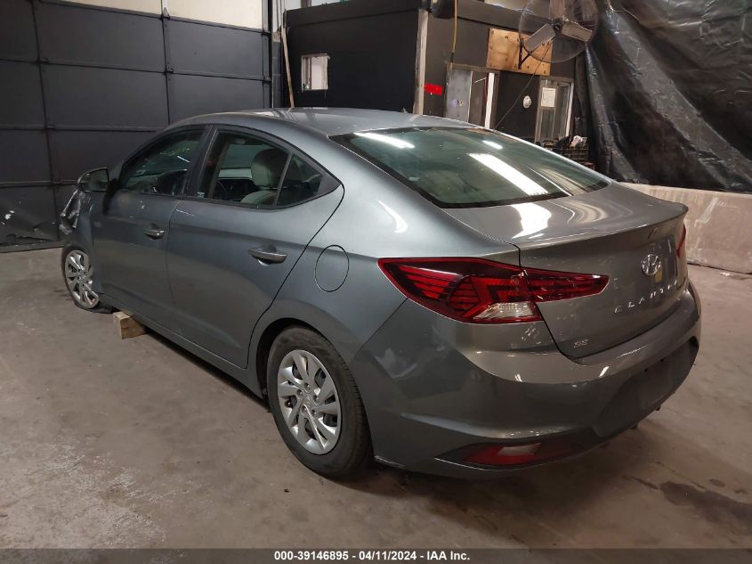 2019 Hyundai Elantra Se VIN: KMHD74LF9KU791091 Lot: 39146895