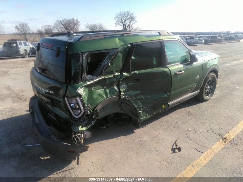 2023 Ford Bronco Sport Big Bend VIN: 3FMCR9B60PRE32442 Lot: 39147007
