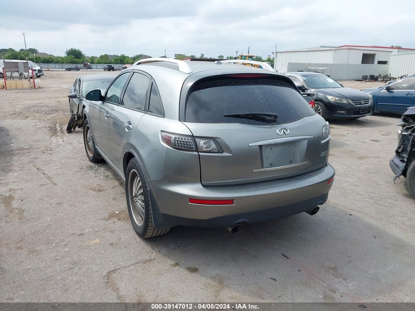 2008 Infiniti Fx35 VIN: JNRAS08U48X104824 Lot: 39147012