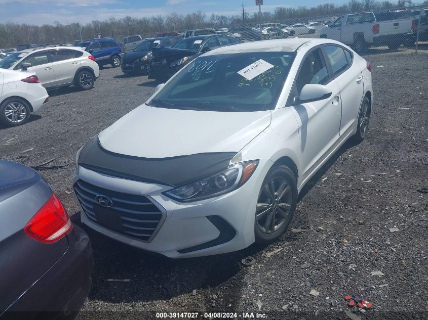 2018 Hyundai Elantra Sel VIN: 5NPD84LF6JH228011 Lot: 39147027