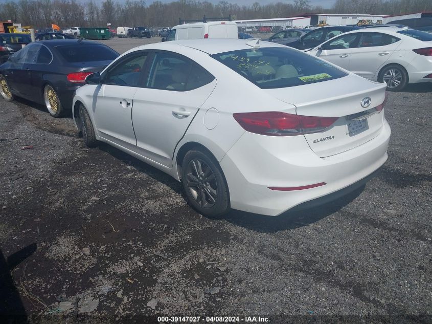 2018 Hyundai Elantra Sel VIN: 5NPD84LF6JH228011 Lot: 39147027