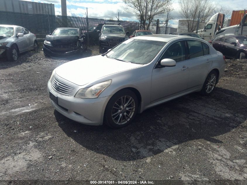 JNKBV61F28M269054 | 2008 INFINITI G35X