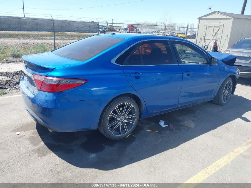 2016 Toyota Camry Se VIN: 4T1BF1FK6GU504072 Lot: 39147133