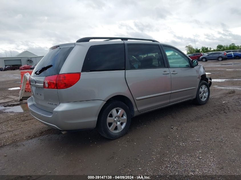 2008 Toyota Sienna Xle VIN: 5TDZK22C08S163163 Lot: 39147138