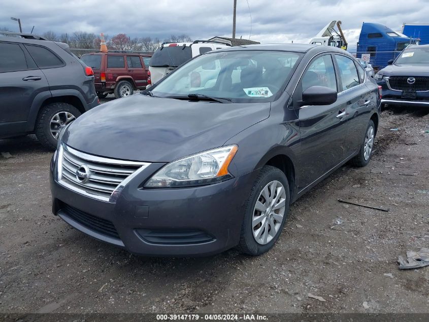 3N1AB7APXEY266712 | 2014 NISSAN SENTRA