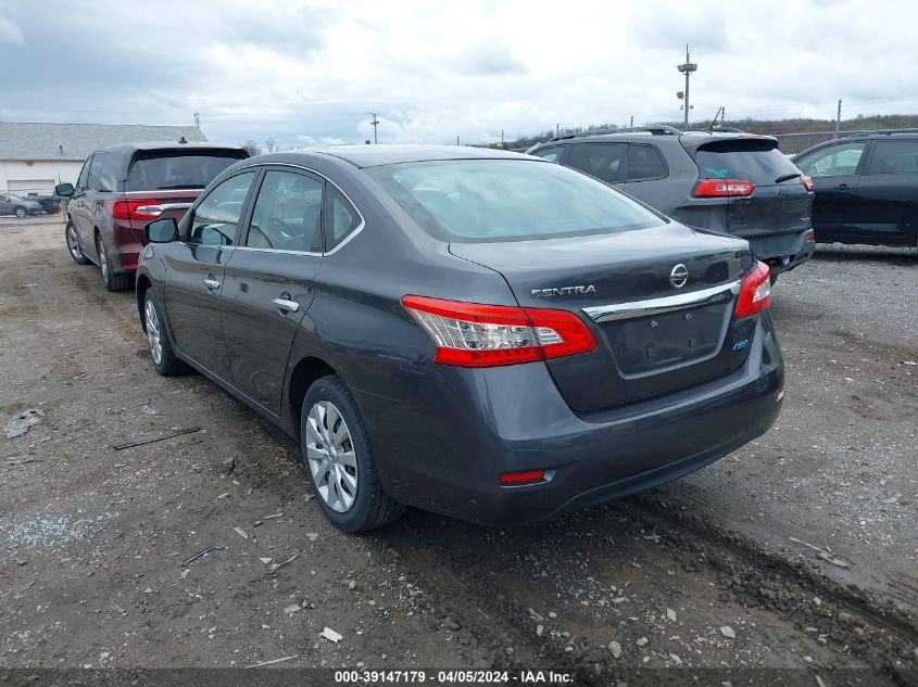 3N1AB7APXEY266712 | 2014 NISSAN SENTRA