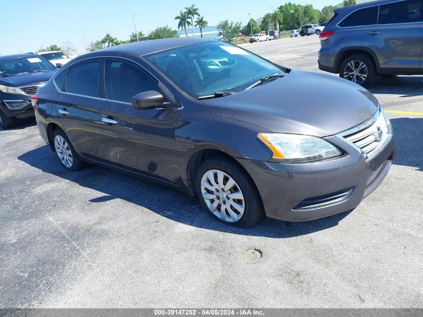 2014 NISSAN SENTRA FE+ S/FE+ SV/S/SL/SR/SV - 1N4AB7AP5EN853190