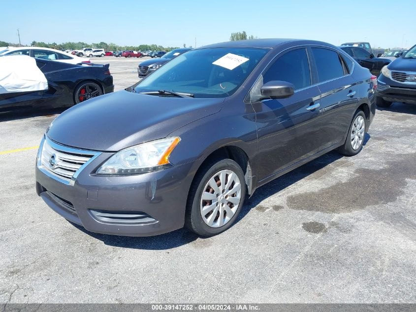 1N4AB7AP5EN853190 | 2014 NISSAN SENTRA