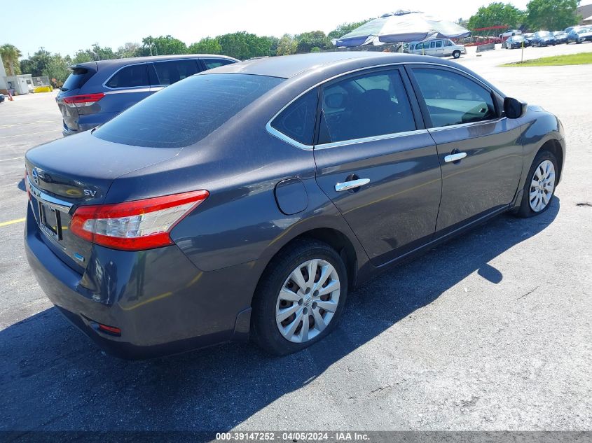 1N4AB7AP5EN853190 | 2014 NISSAN SENTRA