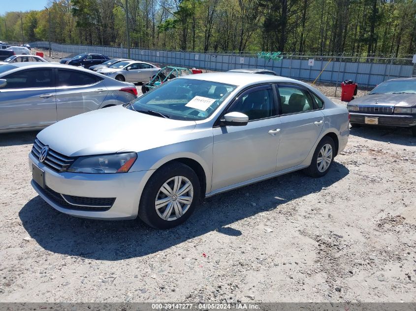 1VWAT7A33EC084203 | 2014 VOLKSWAGEN PASSAT