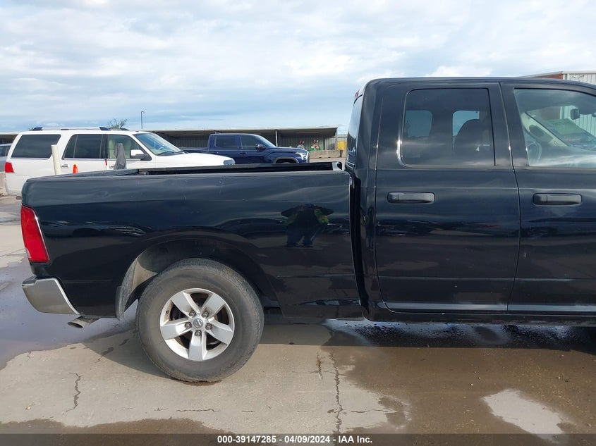 VIN 1C6RR6FG2KS712710 2019 RAM 1500 CLASSIC TRADESMAN QUAD CAB 4X2 "64" BOX