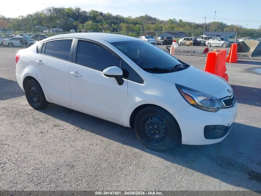 2014 Kia Rio Lx VIN: KNADM4A39E6360620 Lot: 39147401