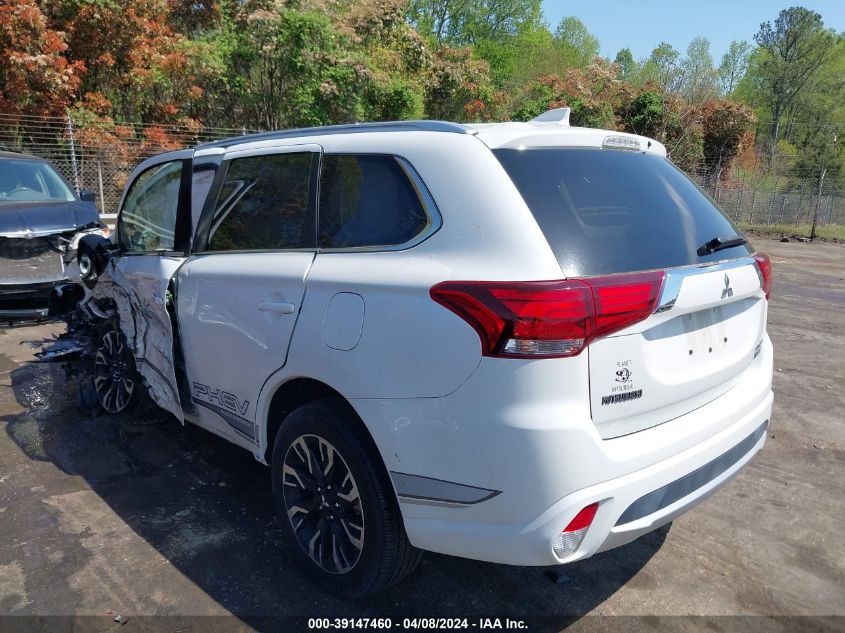 2018 Mitsubishi Outlander Phev Sel VIN: JA4J24A57JZ054077 Lot: 39147460