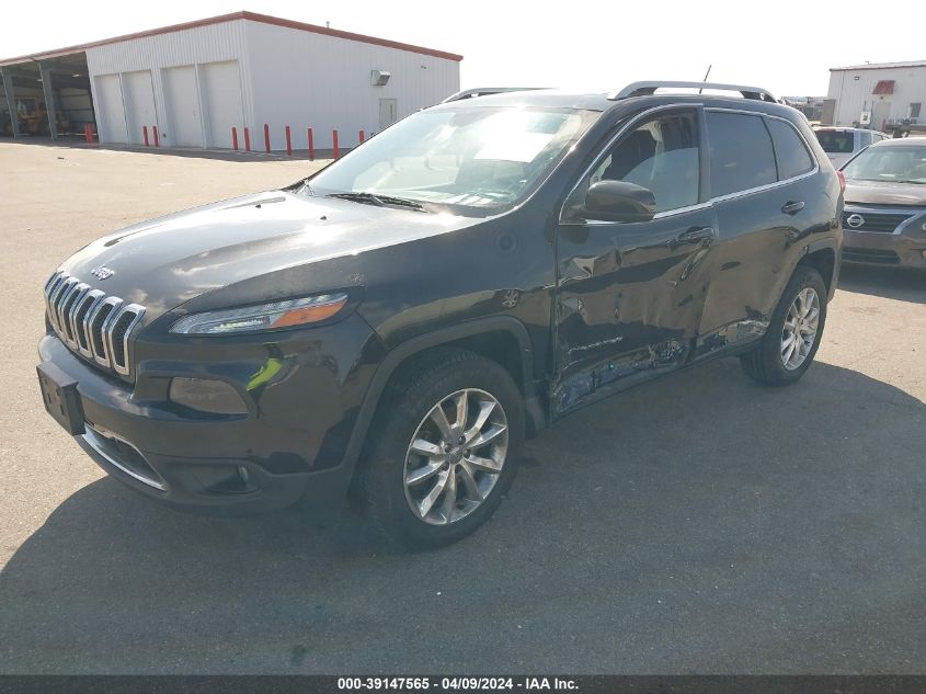 2015 Jeep Cherokee Limited VIN: 1C4PJMDS8FW770306 Lot: 39147565