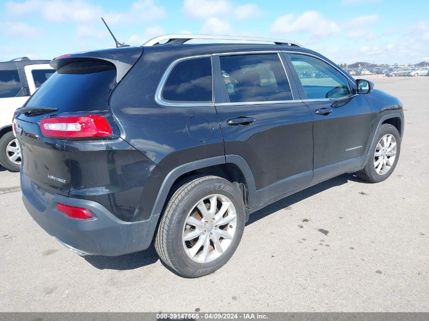 2015 Jeep Cherokee Limited VIN: 1C4PJMDS8FW770306 Lot: 39147565