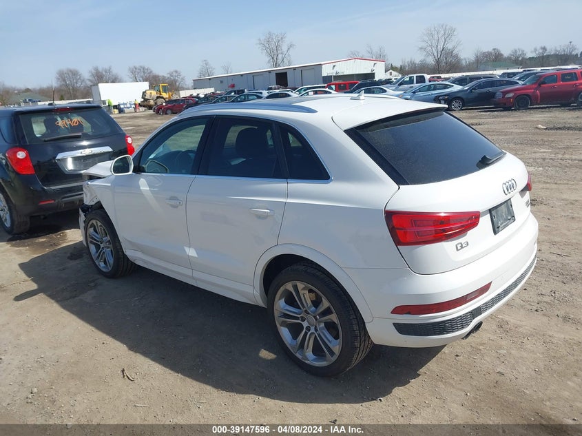 2016 Audi Q3 2.0T Premium Plus VIN: WA1GFCFS9GR009965 Lot: 39147596