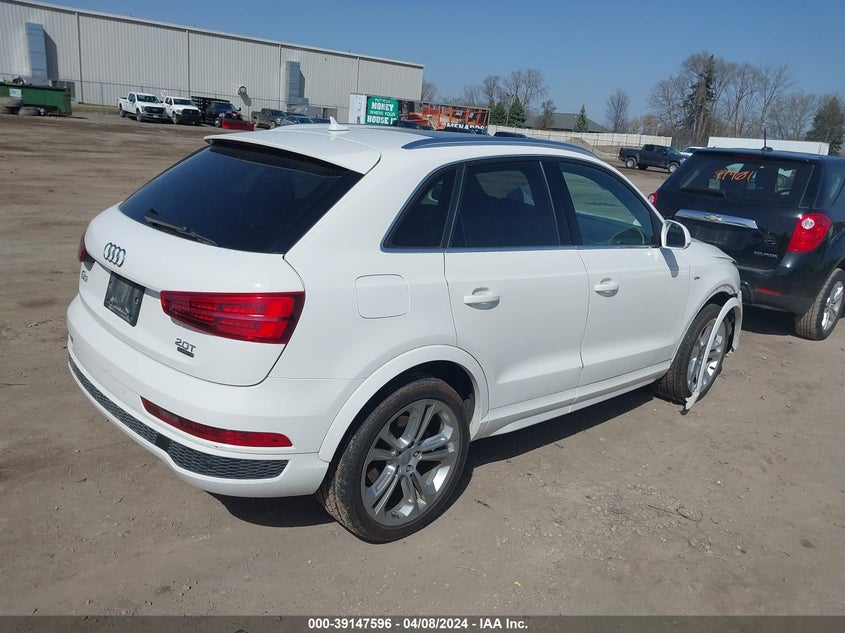 2016 Audi Q3 2.0T Premium Plus VIN: WA1GFCFS9GR009965 Lot: 39147596