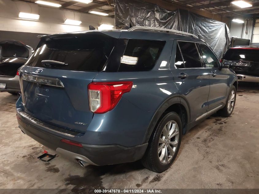 2021 Ford Explorer Limited VIN: 1FMSK8FHXMGC41832 Lot: 39147678