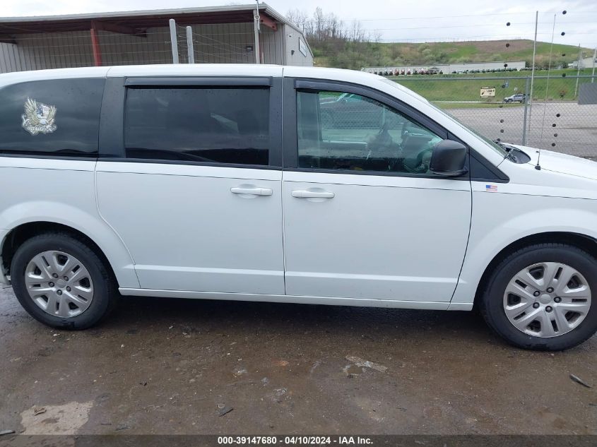 2018 Dodge Grand Caravan Se VIN: 2C4RDGBGXJR136609 Lot: 39147680