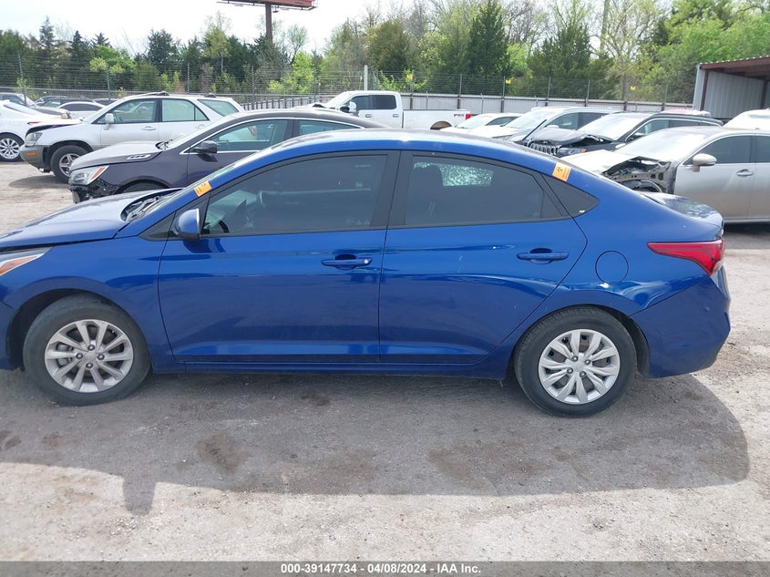 VIN 3KPC24A67ME135572 2021 HYUNDAI ACCENT SE