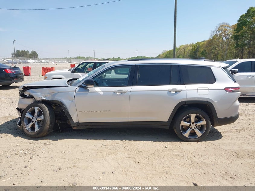 2021 JEEP GRAND CHEROKEE L LIMITED 4X4 - 1C4RJKBG2M8202694