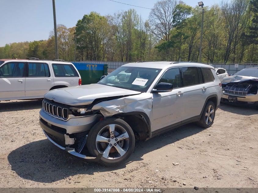 2021 JEEP GRAND CHEROKEE L LIMITED 4X4 - 1C4RJKBG2M8202694