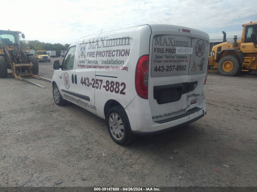 2015 Ram Promaster City Tradesman Slt VIN: ZFBERFBT3F6956149 Lot: 39147888