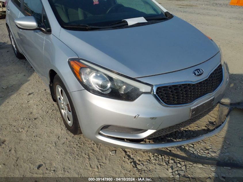 2015 Kia Forte Lx VIN: KNAFK4A68F5418880 Lot: 39147900