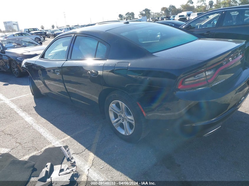 VIN 2C3CDXBG8NH220045 2022 DODGE CHARGER SXT