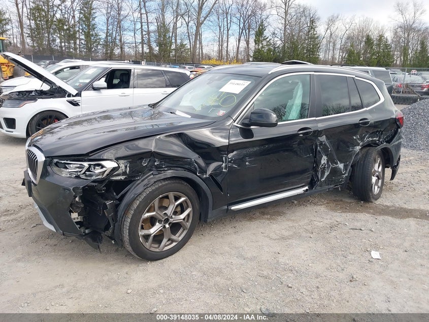 VIN 5UX53DP00P9N61670 2023 BMW X3 XDRIVE30I