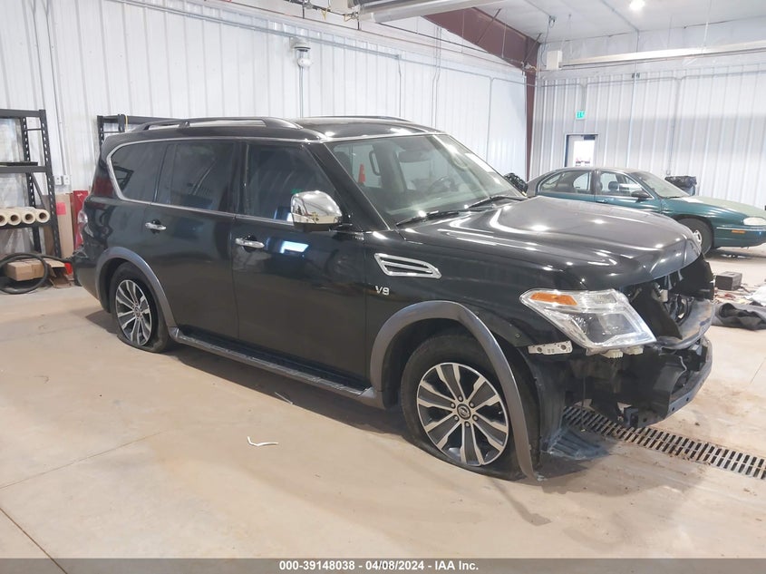 2019 Nissan Armada Sl VIN: JN8AY2NC6K9588551 Lot: 39148038