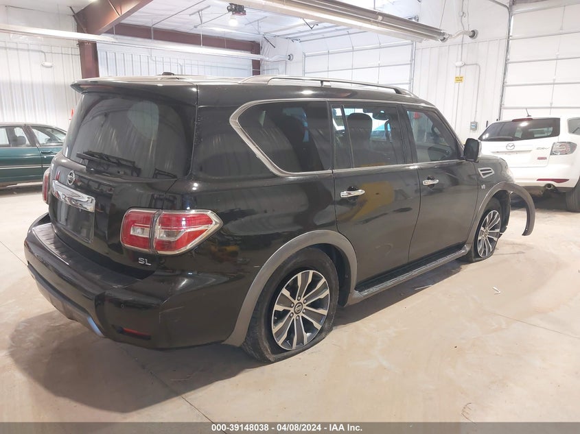 2019 Nissan Armada Sl VIN: JN8AY2NC6K9588551 Lot: 39148038