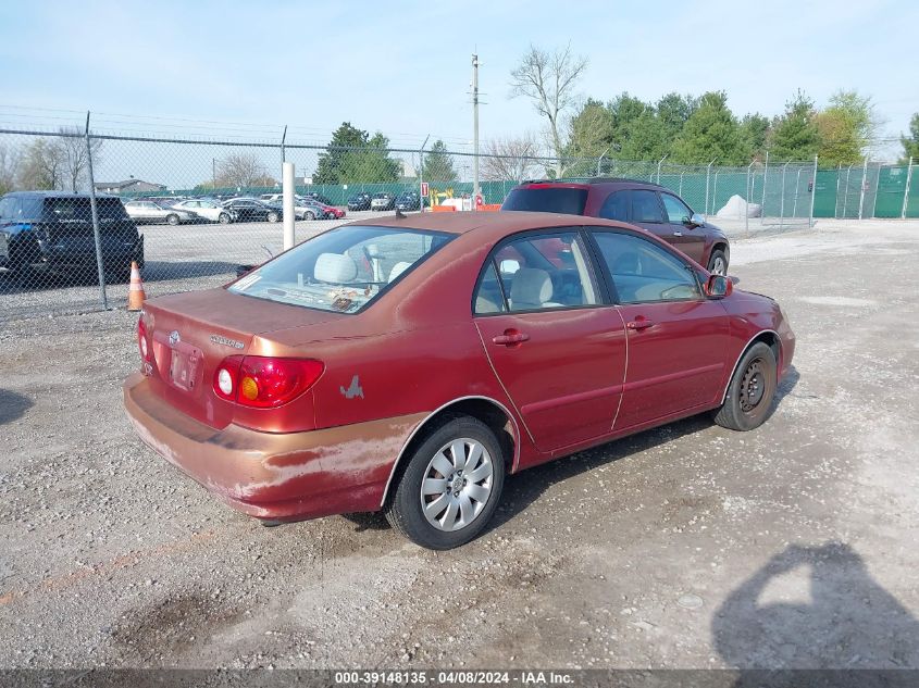 1NXBR32E43Z004408 | 2003 TOYOTA COROLLA