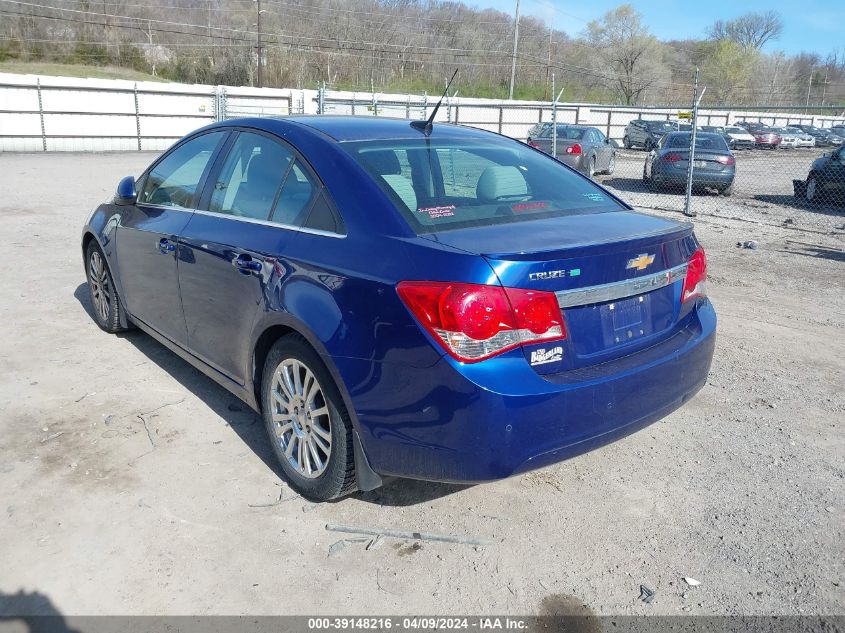 2012 Chevrolet Cruze Eco VIN: 1G1PJ5SC7C7245057 Lot: 39148216