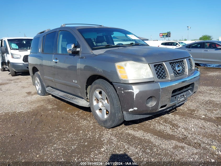 2006 Nissan Armada Se VIN: 5N1AA08A76N740005 Lot: 39148238