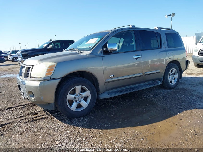 2006 Nissan Armada Se VIN: 5N1AA08A76N740005 Lot: 39148238