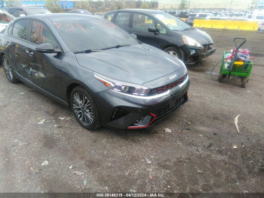 2023 Kia Forte Gt-Line VIN: 3KPF54AD0PE545363 Lot: 39148319