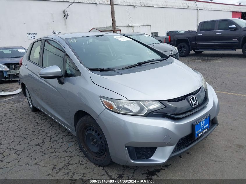 2017 Honda Fit Lx VIN: JHMGK5H55HS017817 Lot: 39148489