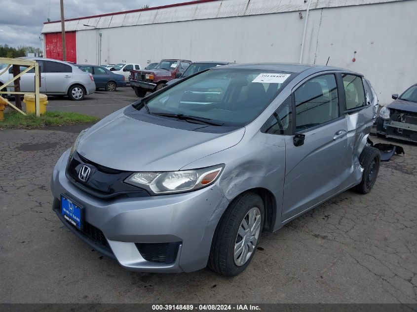 2017 Honda Fit Lx VIN: JHMGK5H55HS017817 Lot: 39148489