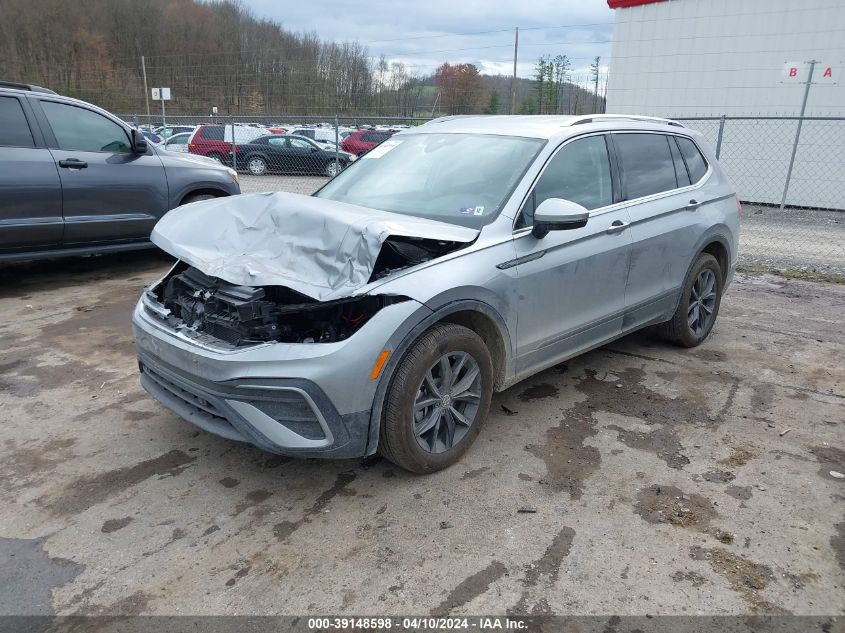 2024 Volkswagen Tiguan 2.0T Se VIN: 3VV2B7AX2RM033696 Lot: 39148598