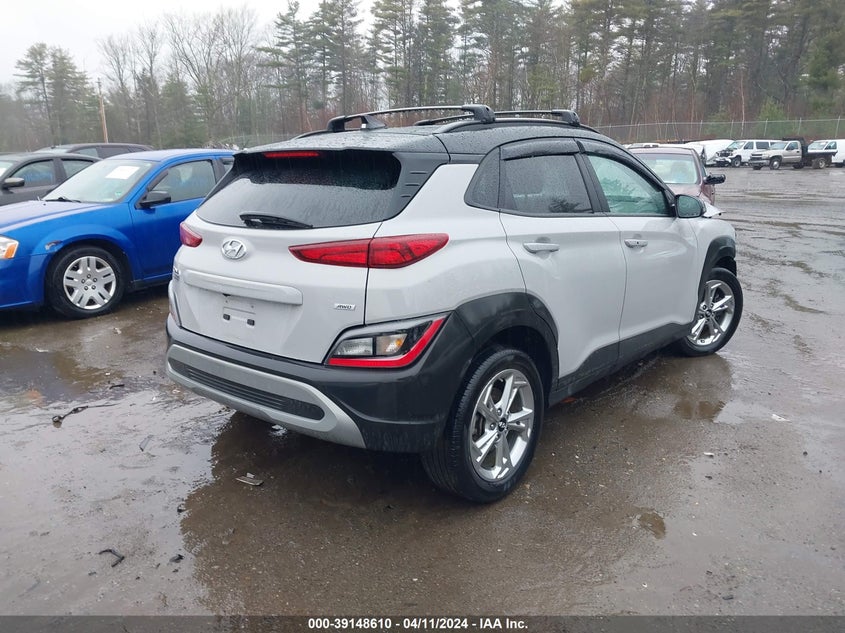 2022 HYUNDAI KONA SEL - KM8K6CAB7NU908207