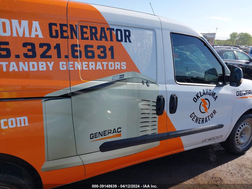 2022 RAM PROMASTER CITY CARGO VAN - ZFBHRFAB1N6W47414