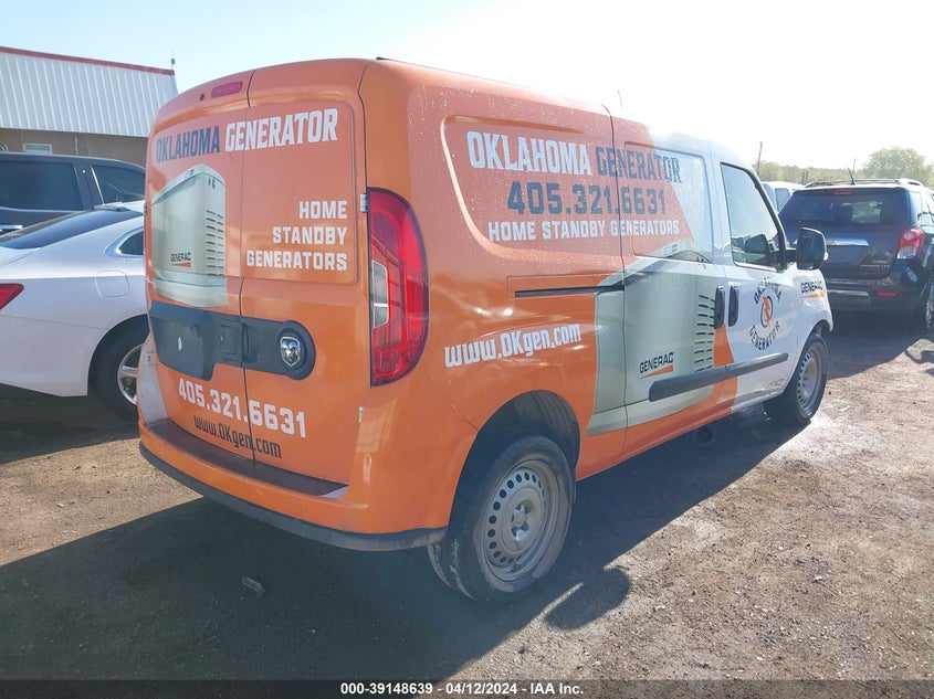 2022 RAM PROMASTER CITY CARGO VAN - ZFBHRFAB1N6W47414