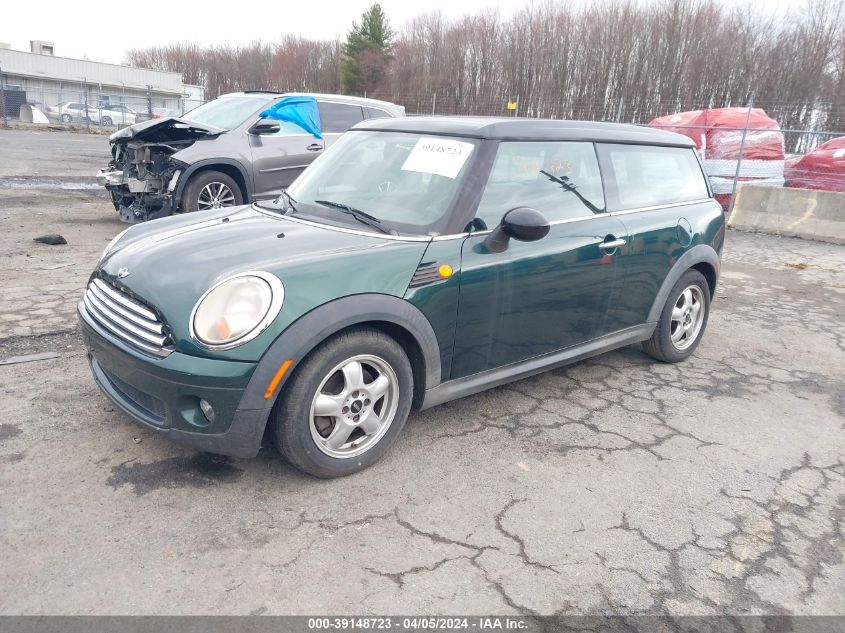 WMWML33549TX33033 | 2009 MINI COOPER CLUBMAN