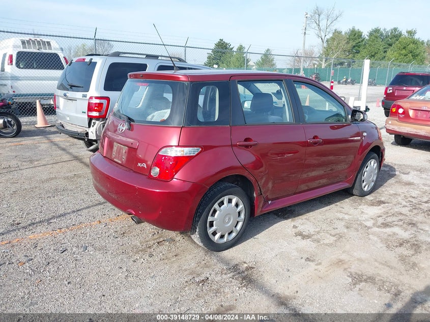 2006 Scion Xa VIN: JTKKT604460161586 Lot: 39148729